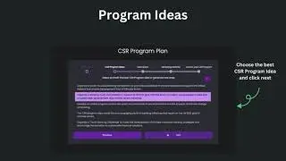 Simplify CSR Planning with AI: Demo of Potential.com's CSR Program Plan Generator