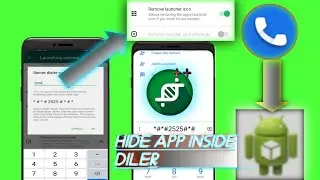How to hide clone app using app cloner | hide app inside diler | app cloner.