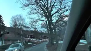 Жестокий серпантин в Швейцарских Альпах/Dangerous road in Alps
