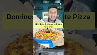 Dominos Chocolate Pizza 🤮🤢😭