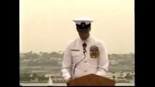 Author of Someone Like Me Gives His Navy Retirement Speech
