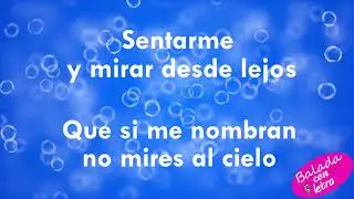 Desde lejos   Santiago Cruz+letra