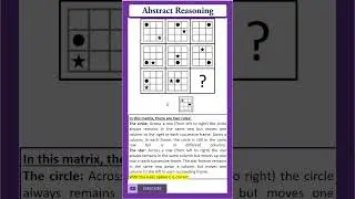 #3 - Abstract Reasoning | IT Placement | Aptitude | #placement | #viralshorts | #viralshort