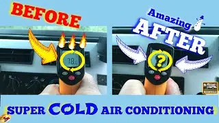 How To Make AIR CONDITIONING Twice as COLD!  A Must SEE Amazing!  BoomZilla Series #12