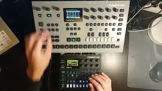digitone & analog four combo for the first time