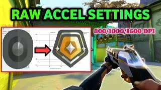Best Raw Accel Settings For Valorant | The BEST Raw Accel Guide
