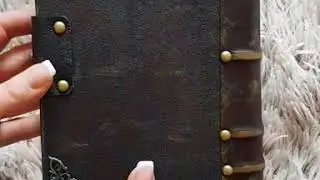 Handmade leather books, notebooks , journals