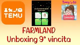 TEMU UNBOXING 9° VINCITA A FARMLAND