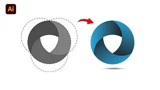 Circle Logo Design in illustrator | Adobe Illustrator Tutorial For Beginners