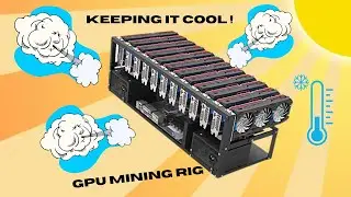 GPU Mining Rig Cooling Setup Of My Farm | Ethereum Mining