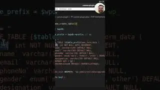 🔥How To Create Database Table WordPress Plugin Activation🔥