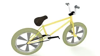 BMX Bike 3D Modeling Practice Using AutoCAD - QasimCAD