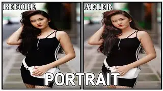 How to Edit Portrait Photo in Lightroom Mobile | Step by Step Tutorial Part 3