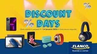 Reduceri pe Bune in Discount Days la Flanco!