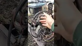 Diesel on waste oil, why 2 generators?