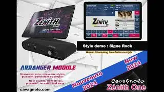 Arrangeur Cavagnolo Zenith One  Signe Rock