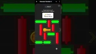 Хамстер Комбат Сегодняшний Ключ Мини Игра  / Hamster Kombat Today's key mini game 07.09.2024.