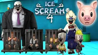 ESCAPING FROM ROD'S FACTORY | ICE SCREAM 4 | FULL GAMEPLAY
