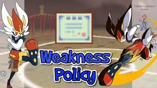Weakness Policy Cinderace Sweep | Pokemon Showdown