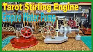 Tarot Stirling Engine Running Empire Water Pump