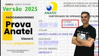 Como estudar para Prova Anatel Radioamador Classe C - E-book e Aplicativo Android Simulador
