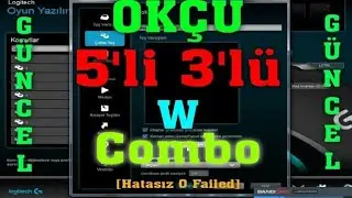Okçu 5'li 3'lü W Combo Macro Ayarı. [0 Failed Hatasız GÜNCEL] LOGİTECH G300s 