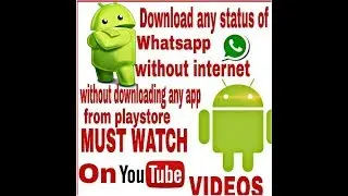 How to download whatsapp status very easy