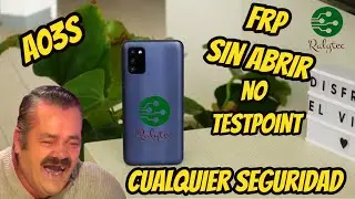 FRP Samsung A03s without Testpoint, easy and fast || Unlocktool ✅ 2023 || Remove Google account