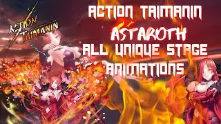 Action Taimanin Astaroth ALL Unique Stage Animations