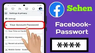 So sehen Sie Ihr Facebook-Passwort, wenn Sie es vergessen haben. Sehen Sie Ihr Facebook-Passwort.