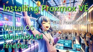 What is Proxmox VE, which allows GPU usage even in virtual machines? (GPU Passthrough)