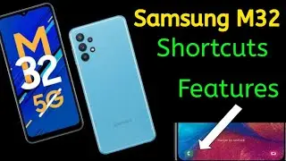 Samsung M32 shortcut features setting l Samsung m32  shortcut features trick l