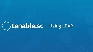 Using LDAP in Tenable.sc