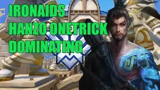 IRONADIS HANZO ONTRICK ! TOP 500 OVERWATCH SEASON 30