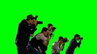 PAPARAZZI ON GREEN SCREEN