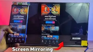 Xiaomi TV A Series Mein Screen Mirroring Kaise Kare || Connect Phone With Mi TV