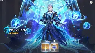 Genshin Impact 4.1 - Tears Among the Leaves - Fontaine Exploration 100% - Neuvillette C1 Showcase