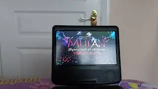 DVD opening to Aladdin