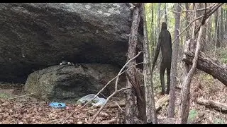 He Discovers The Lair Of Bigfoot And Is Told LOUD AND CLEAR He Is NOT Welcome