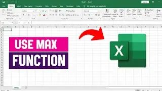 How to Use MAX Function in Excel | Find Highest Value in Excel Step by Step