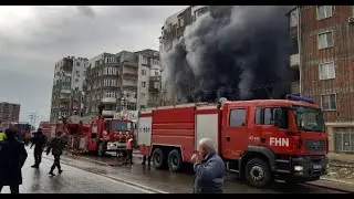 Məmmədlidə yaşayış binasında yanğın (Məhəmmədi)