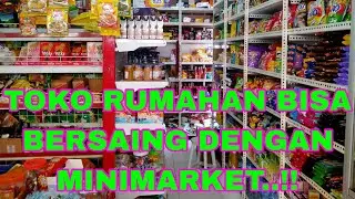 USAHA TOKO RUMAHAN  ALA MINIMARKET/WARALABA