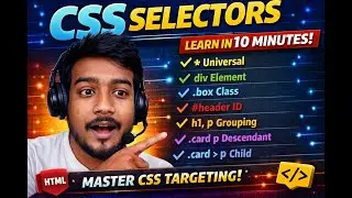 CSS Selectors for Beginners | Complete Guide with Examples