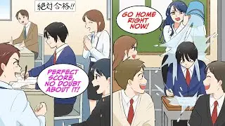 I studied hard to get into a prestigious college... [Manga Dub]