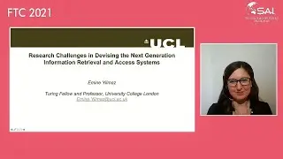 Research Challenges in Devising the Next Generation Information Retrieval - Emine Yilmaz
