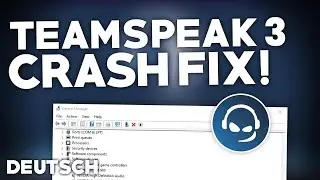 Teamspeak 3: CRASH/STÜRZT ab BEHEBEN! | Problemlösung | Crash fix Deutsch | 2024