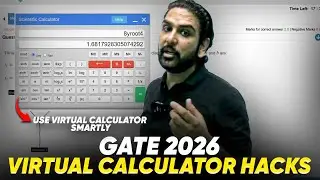 GATE 2026 Virtual Calculator Hacks | Save Time & Avoid Mistakes | Smart Calculator Tricks