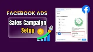 Step-by-Step Guide: Create a Facebook Sales Campaign in 2024 | Conversion Campaign Tutorial