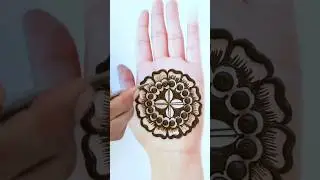 tikki mehndi design 😍 