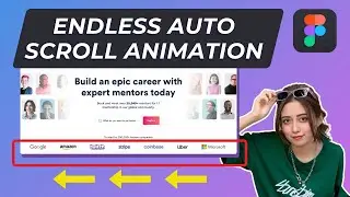 How to Create an Endless Auto-Scrolling Animation in Figma with Moonsa_uiux